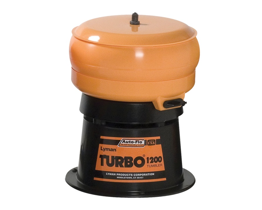 Lyman TURBO 1200 AUTO-FLO Hulzen Reiniger inhoud 350 stuks .38 special hulzen